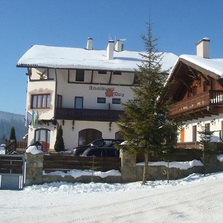 Hotel Alpenhof Pansion Slavske Exterior foto